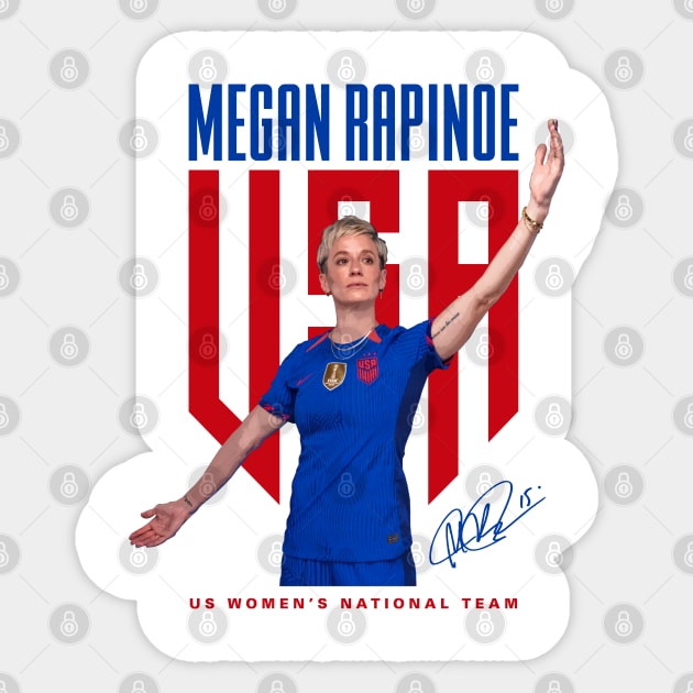 Megan Rapinoe Sticker by Juantamad